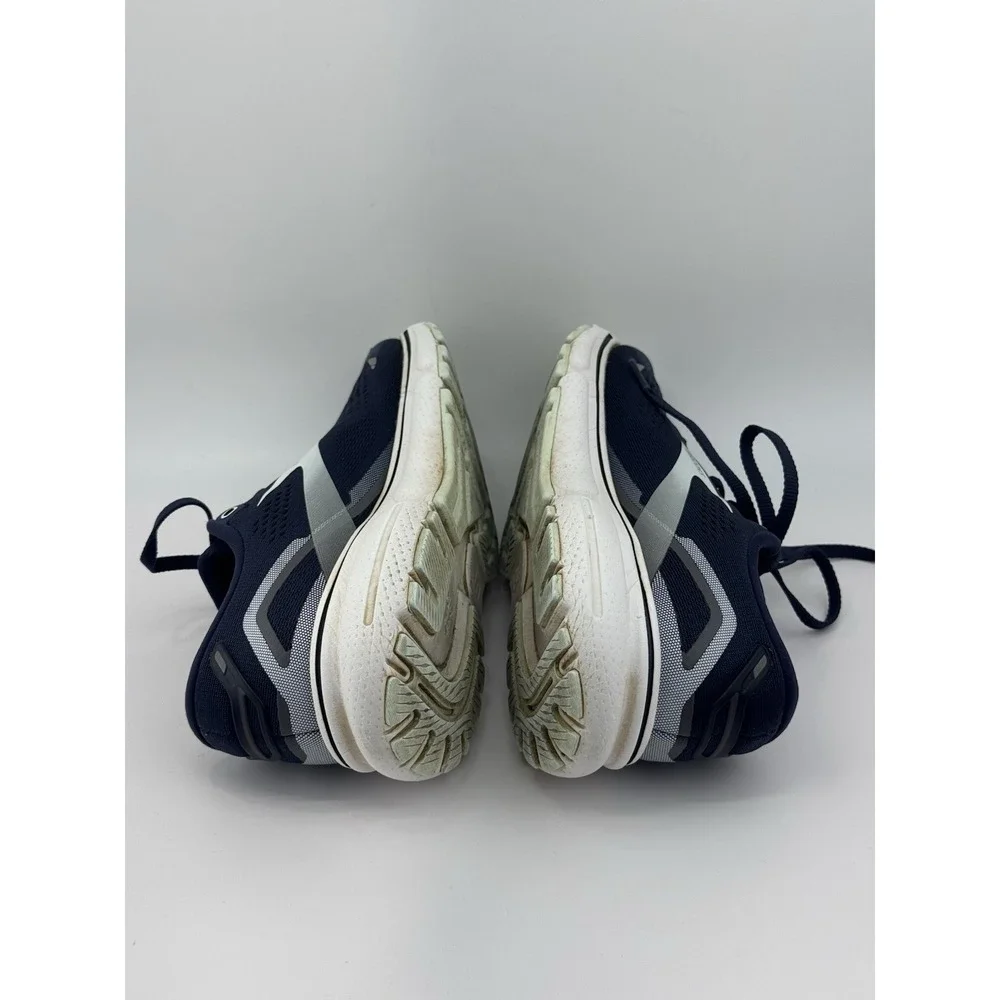 Brooks Womens Ghost 15 1203801B450 Blue White Running Shoes Sneakers Size 7.5